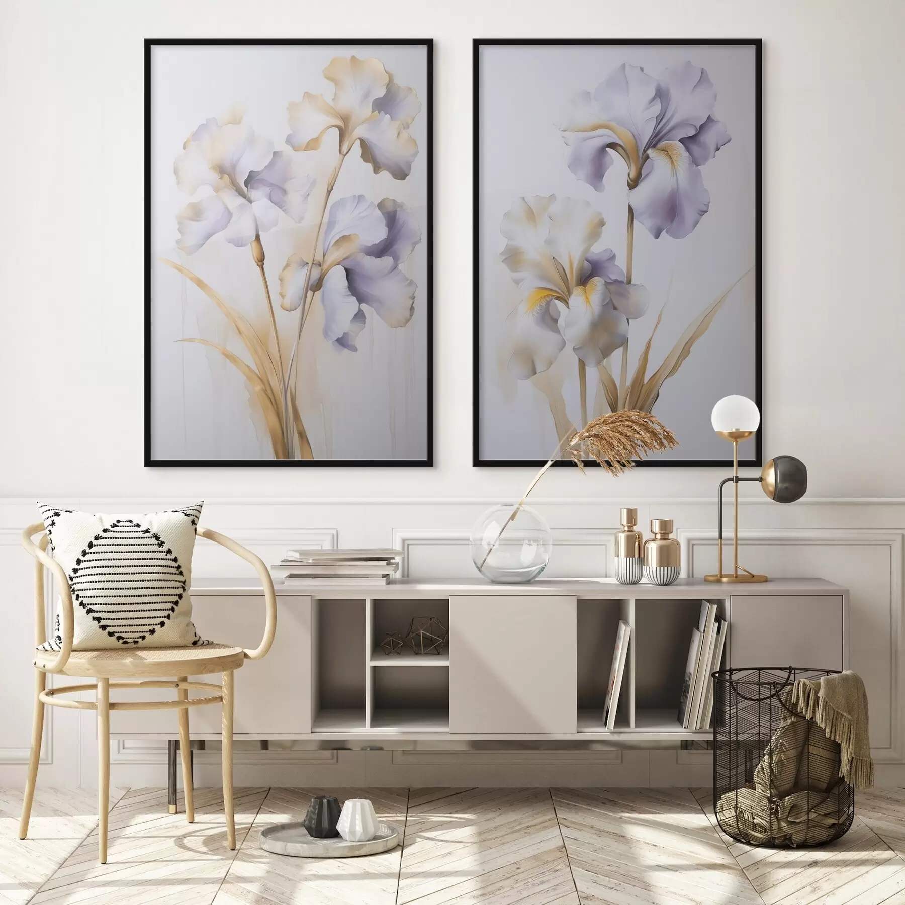 Papier peint Iris d00934