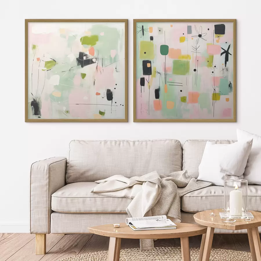 Papier peint Motifs floraux dans un style moderne d00900