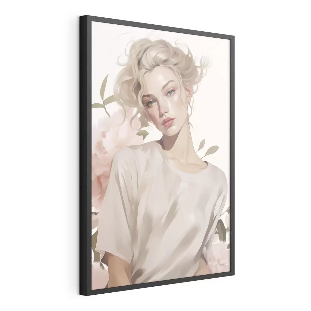 Poster Portrait d'une jeune fille f47339