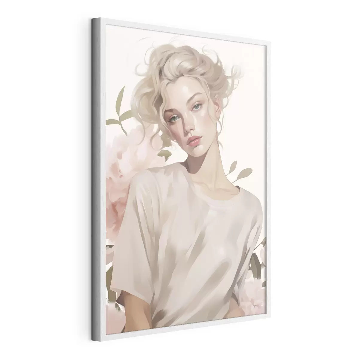 Poster Portrait d'une jeune fille f47339