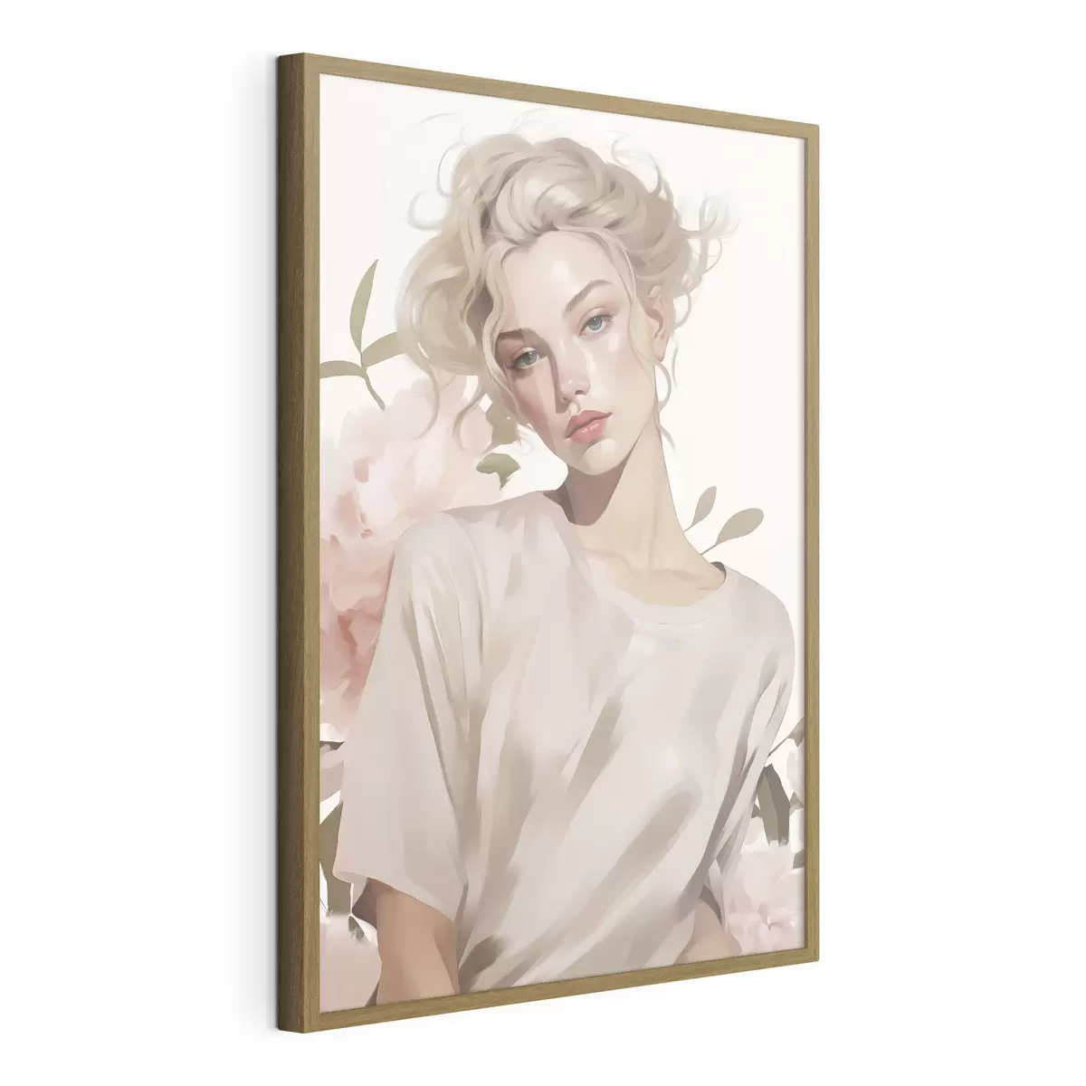Poster Portrait d'une jeune fille f47339