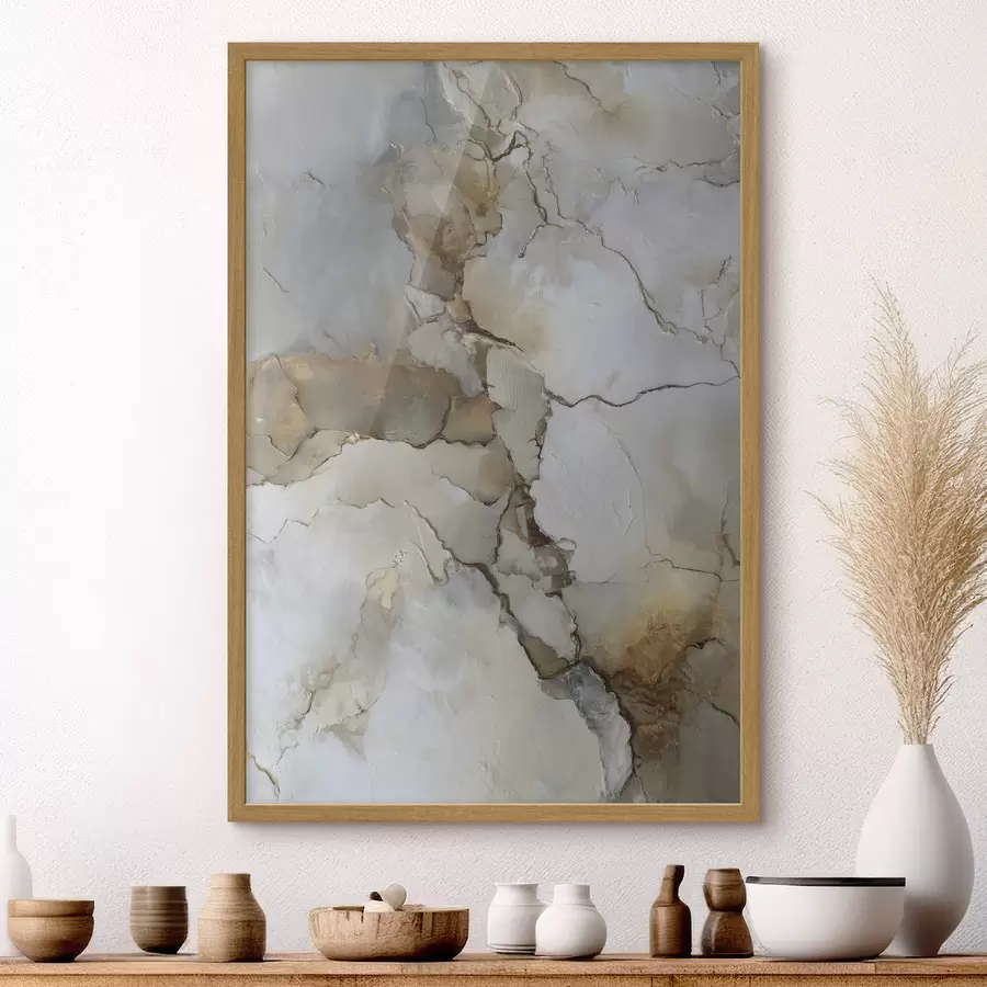 Papier peint imitation de texture abstraite avec des fissures f47117