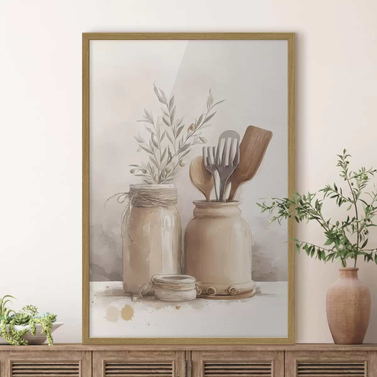 Poster Goût de la maison f47125