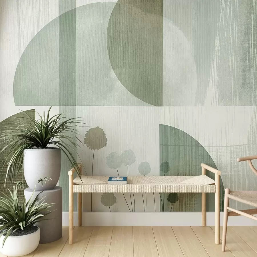 Papier peint Fleurs et texture w09627v2