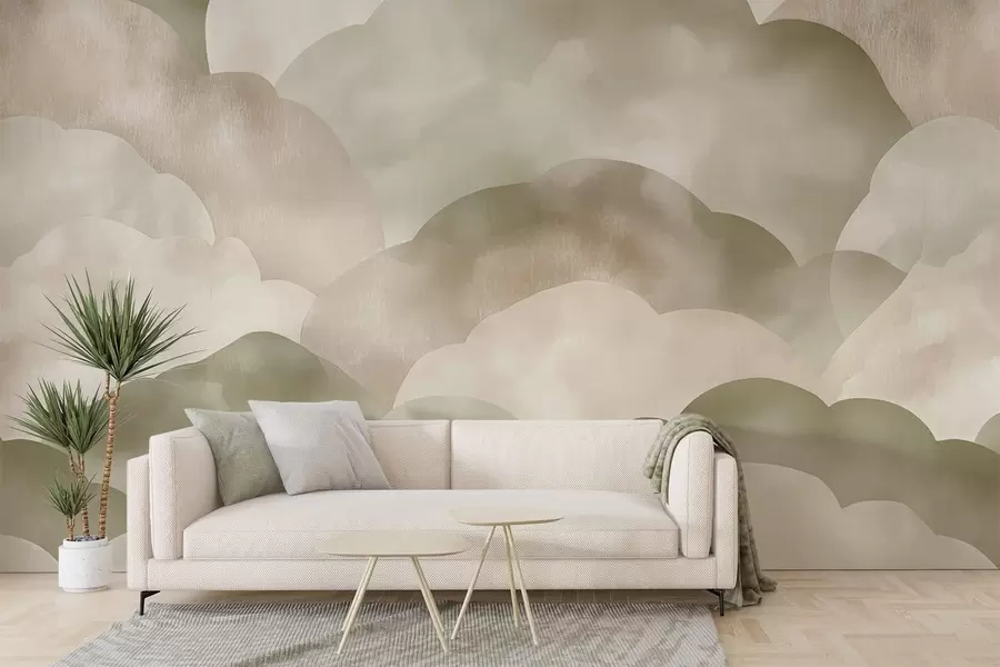 Papier peint Nuages w09628