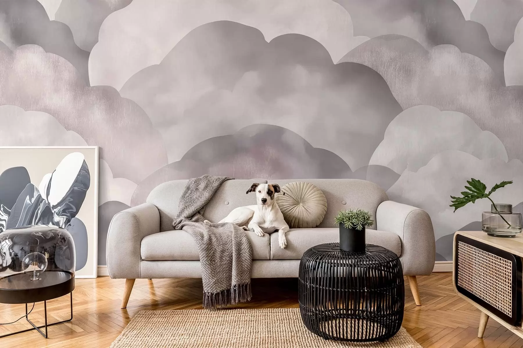 Papier peint Nuages w09628v1