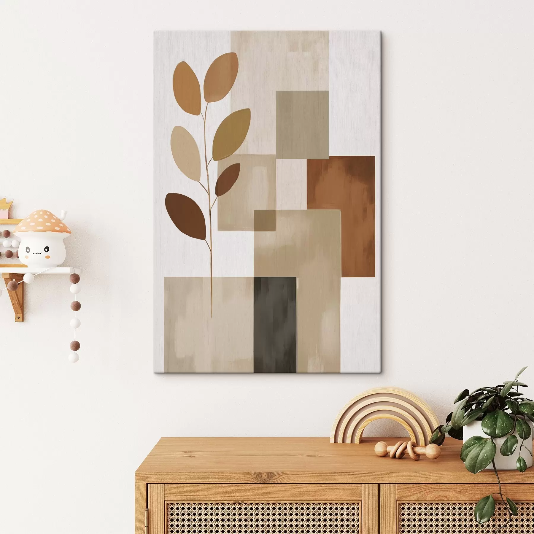 Tableau Abstraction imitation de la peinture s47485