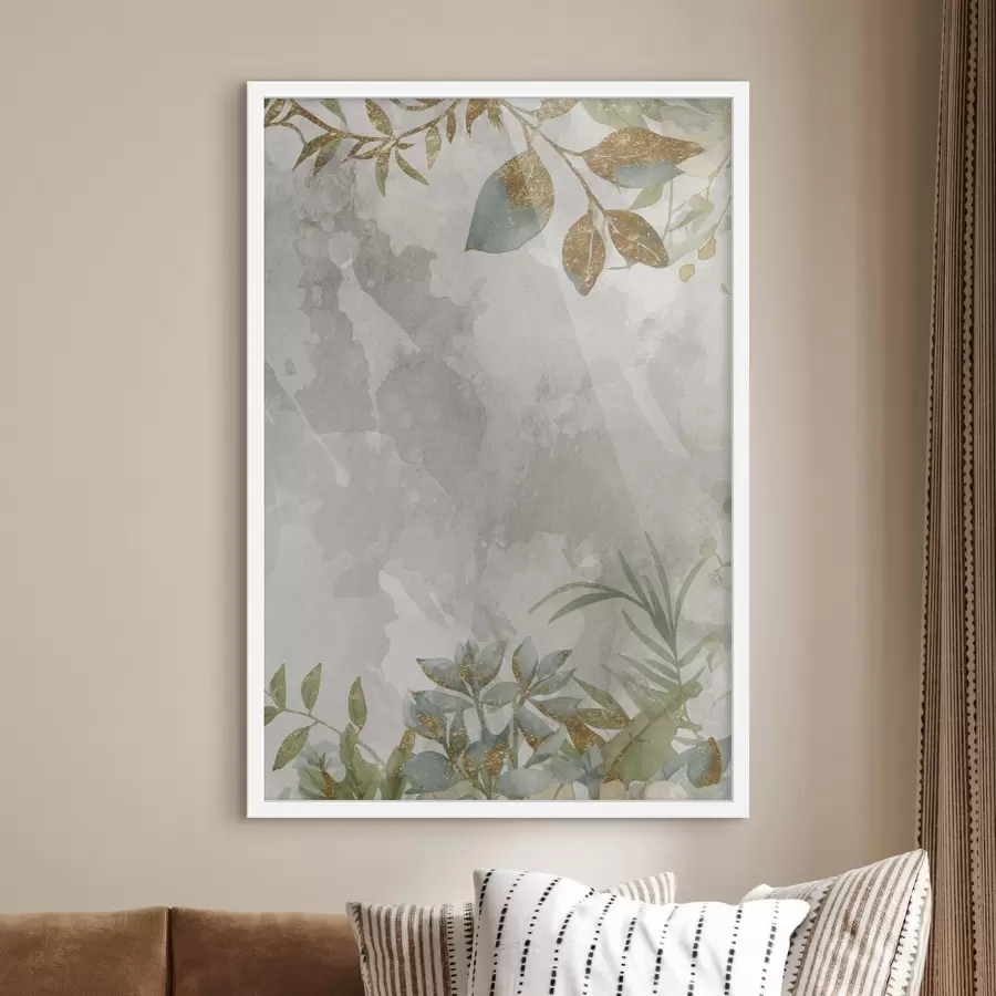 Papier peint Plantes sur fond clair f46894
