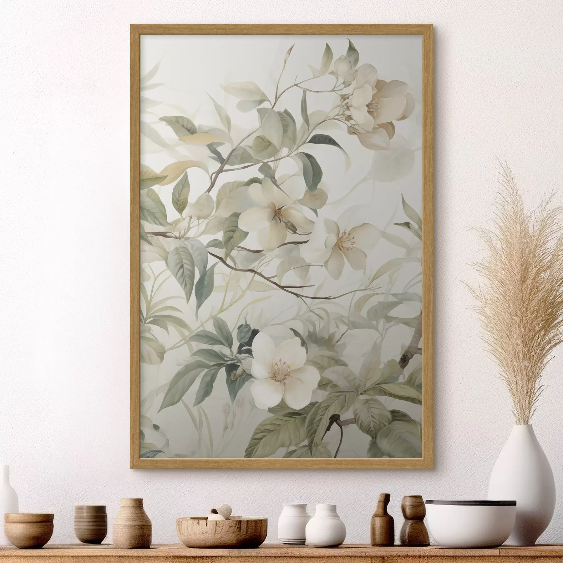 Papier peint Branches de jasmin f46895