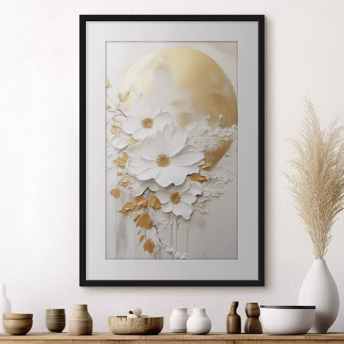 Poster Fleurs et lumière f47414
