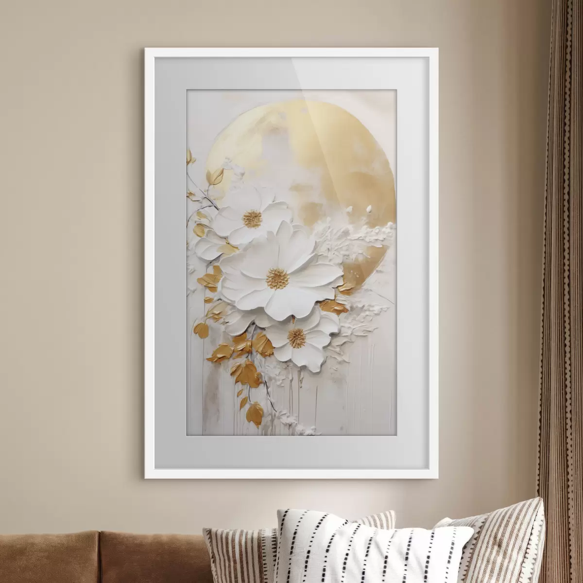 Poster Fleurs et lumière f47414