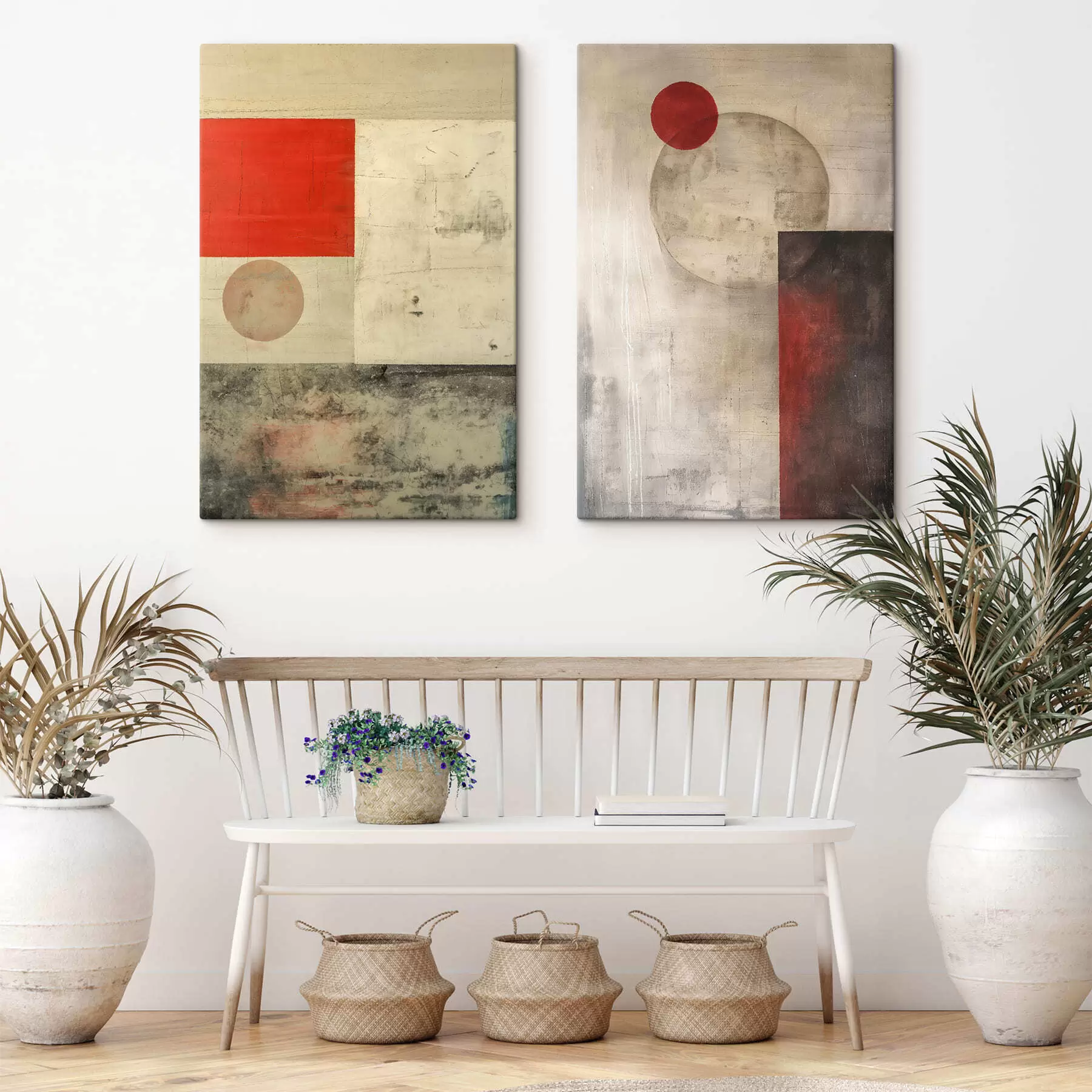 Tableau Abstraction minimaliste m01231