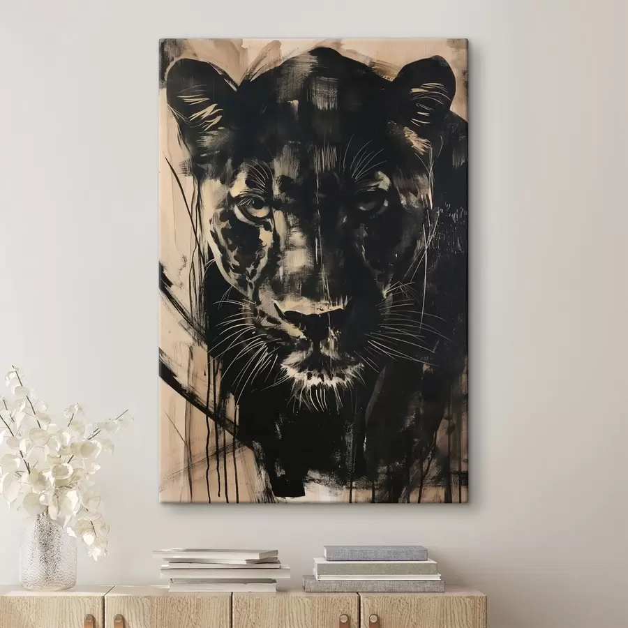 Tableau Panthère s47454