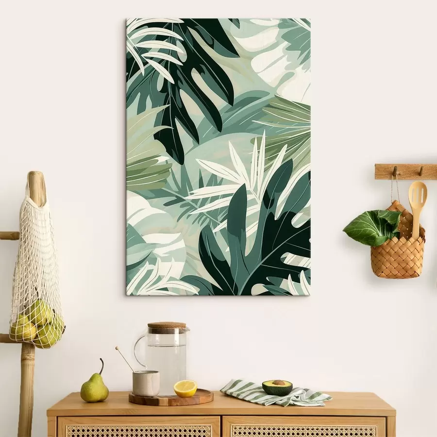 Tableau Feuilles de palmier s47455