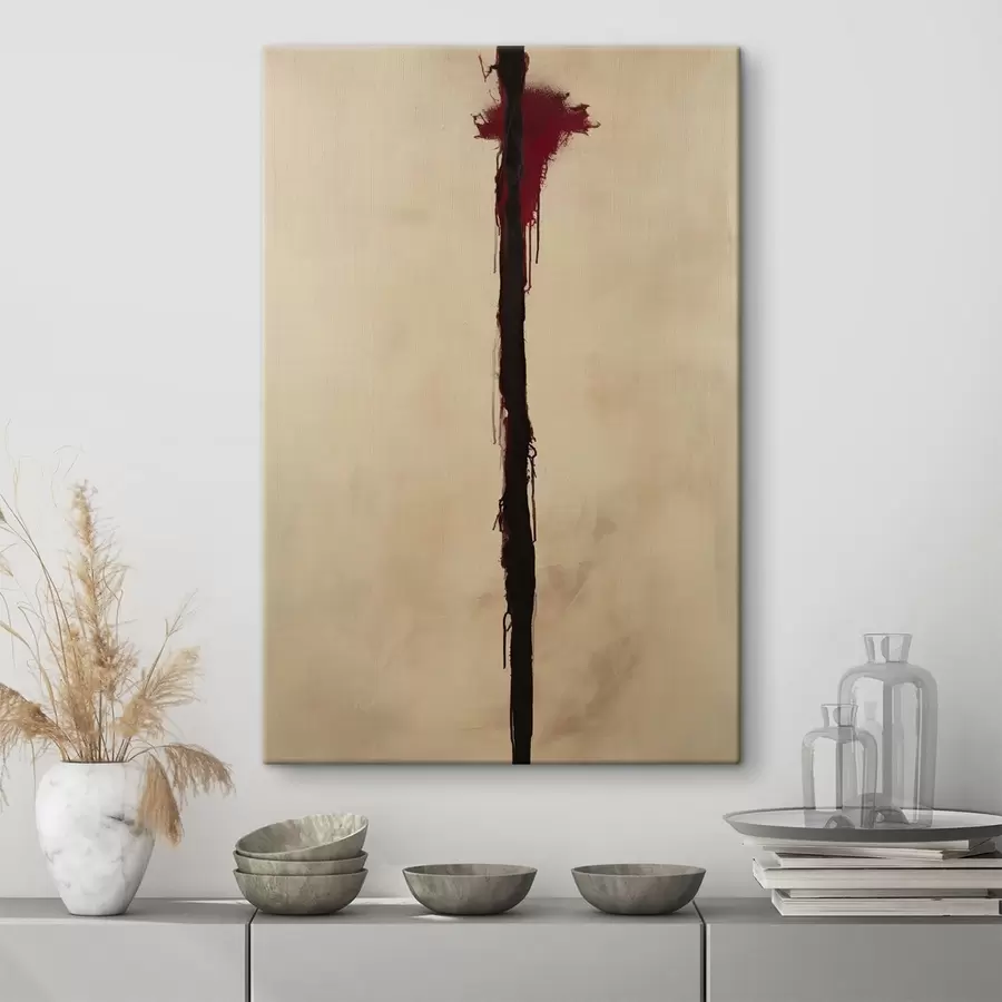 Tableau Accent rouge s47462