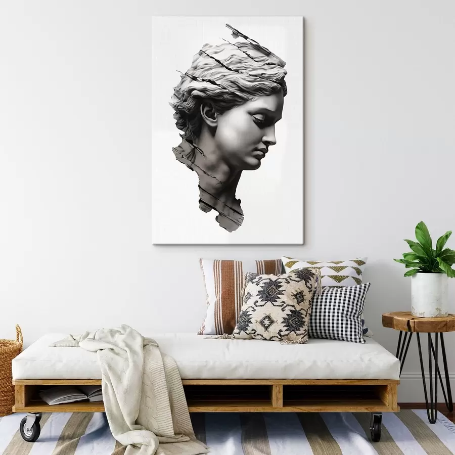 Tableau Profil antique d'une femme s47475