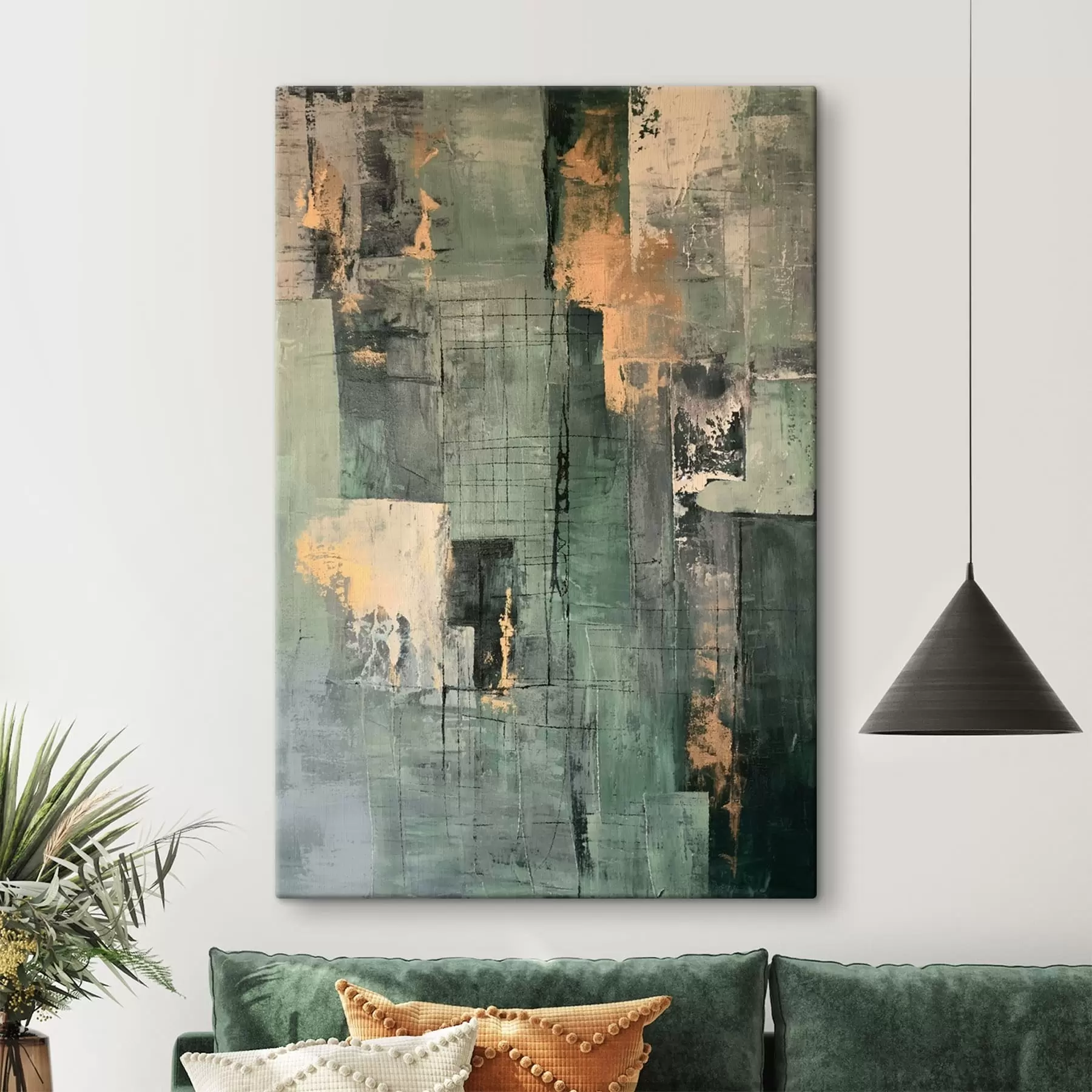Tableau Abstraction moderne s47478
