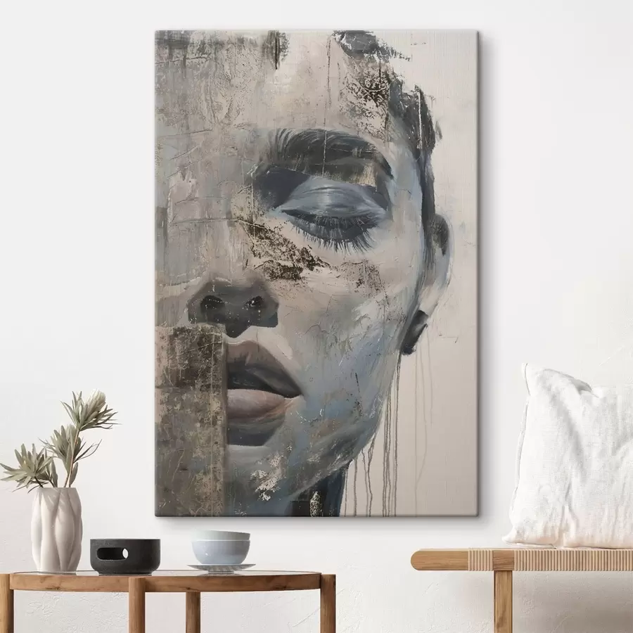 Tableau Portrait minimaliste s47481