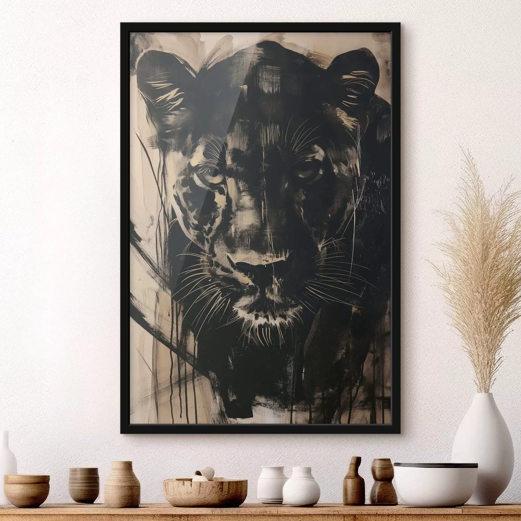 Papier peint Panthère f47454