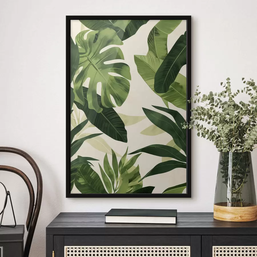 Papier peint Feuilles délicates f47456