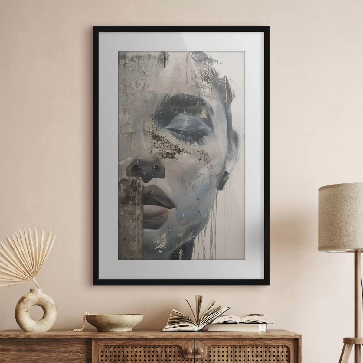 Poster Portrait minimaliste f47481