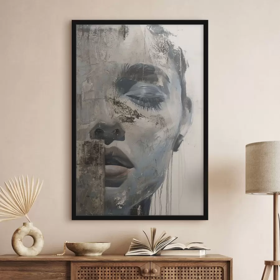 Papier peint Portrait minimaliste f47481