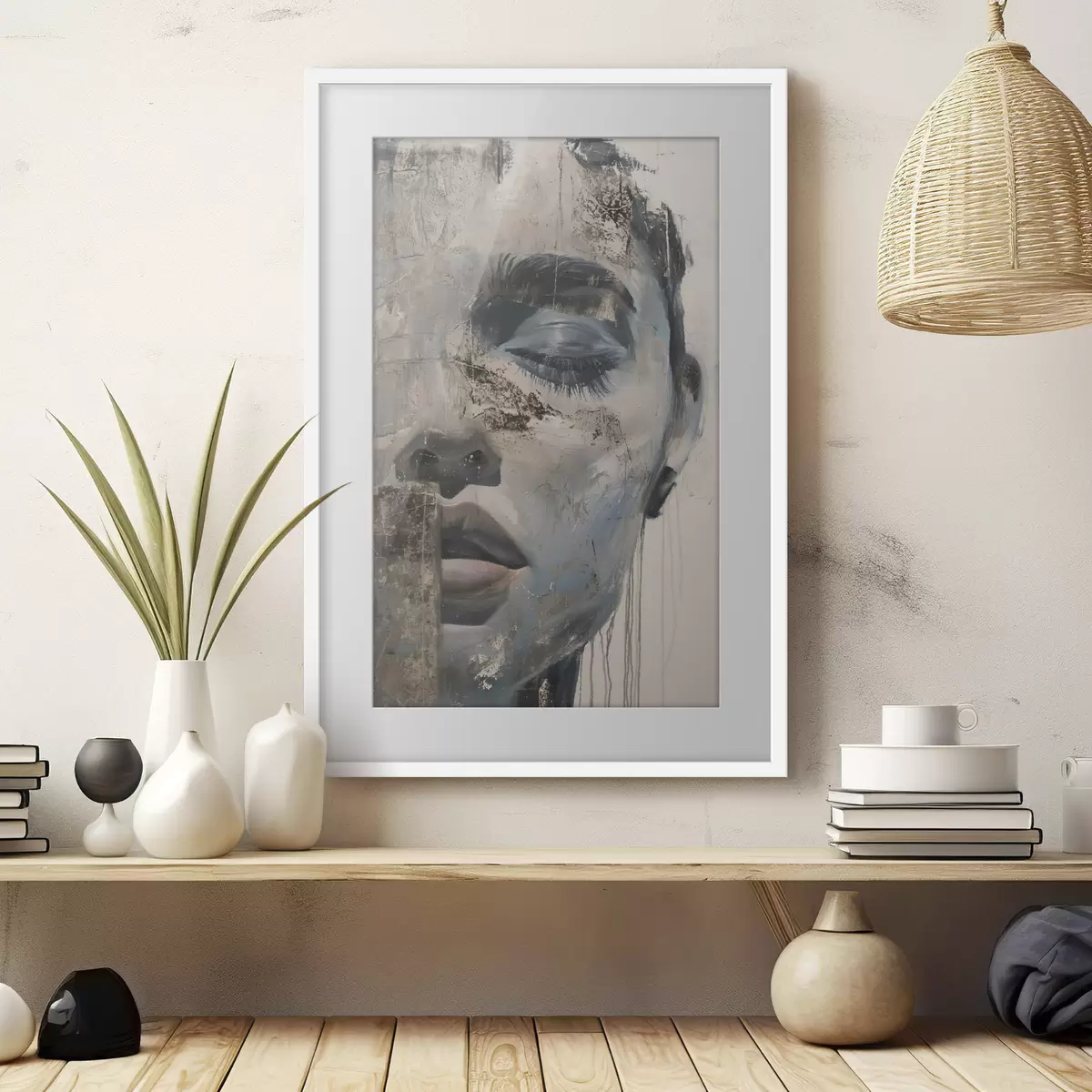 Poster Portrait minimaliste f47481