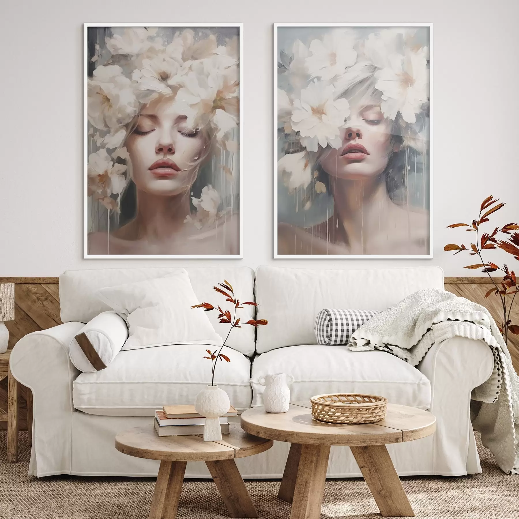 Papier peint Portraits de femmes d00546