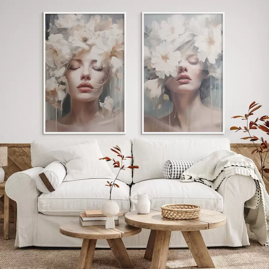 Papier peint Portraits de femmes d00546