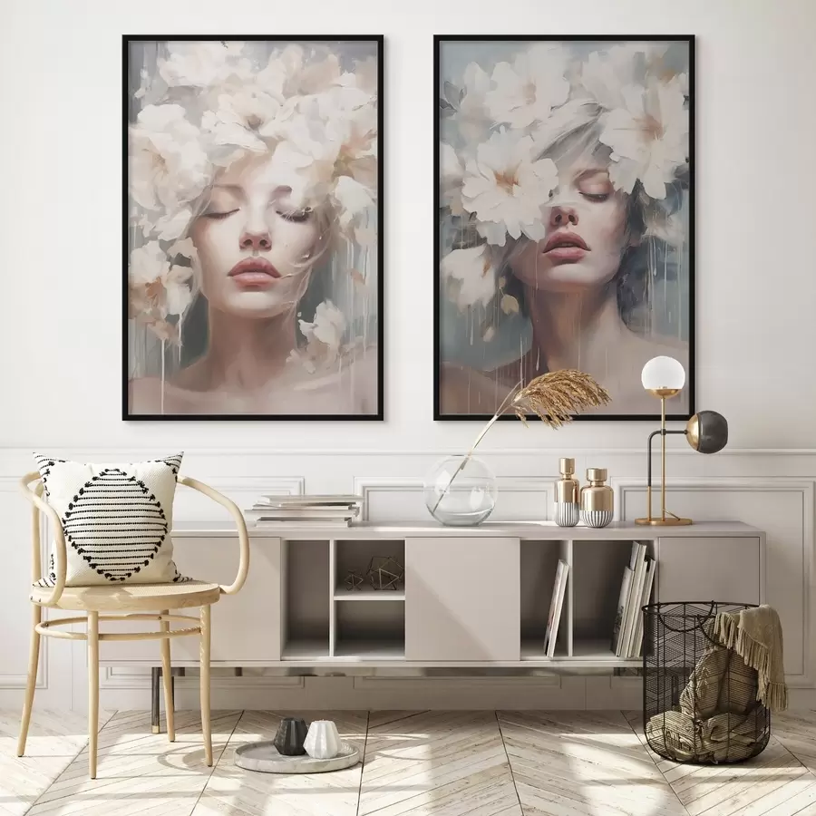 Papier peint Portraits de femmes d00546