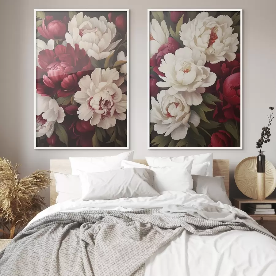 Papier peint Pivoines d00548