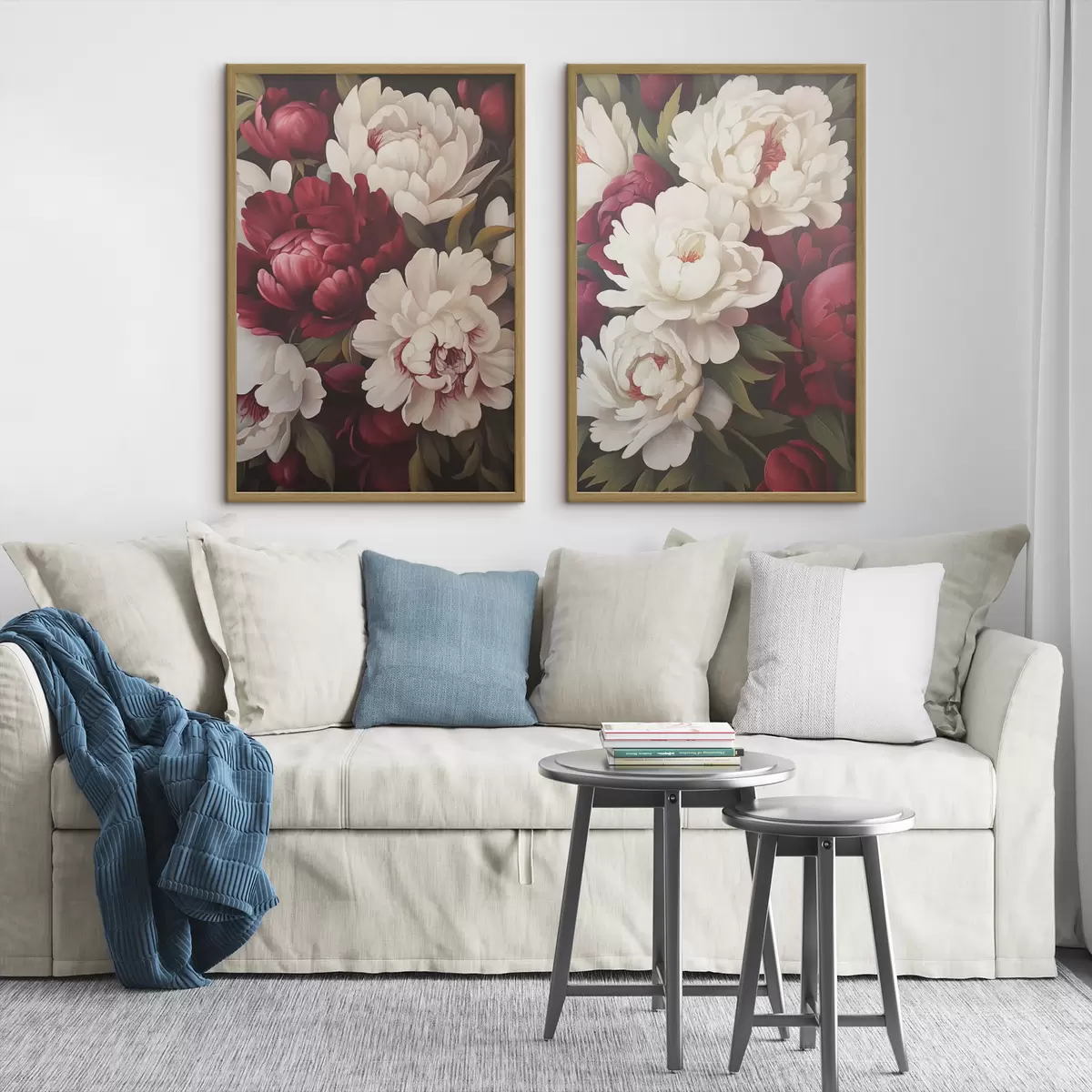 Poster Pivoines et rencontre d00548