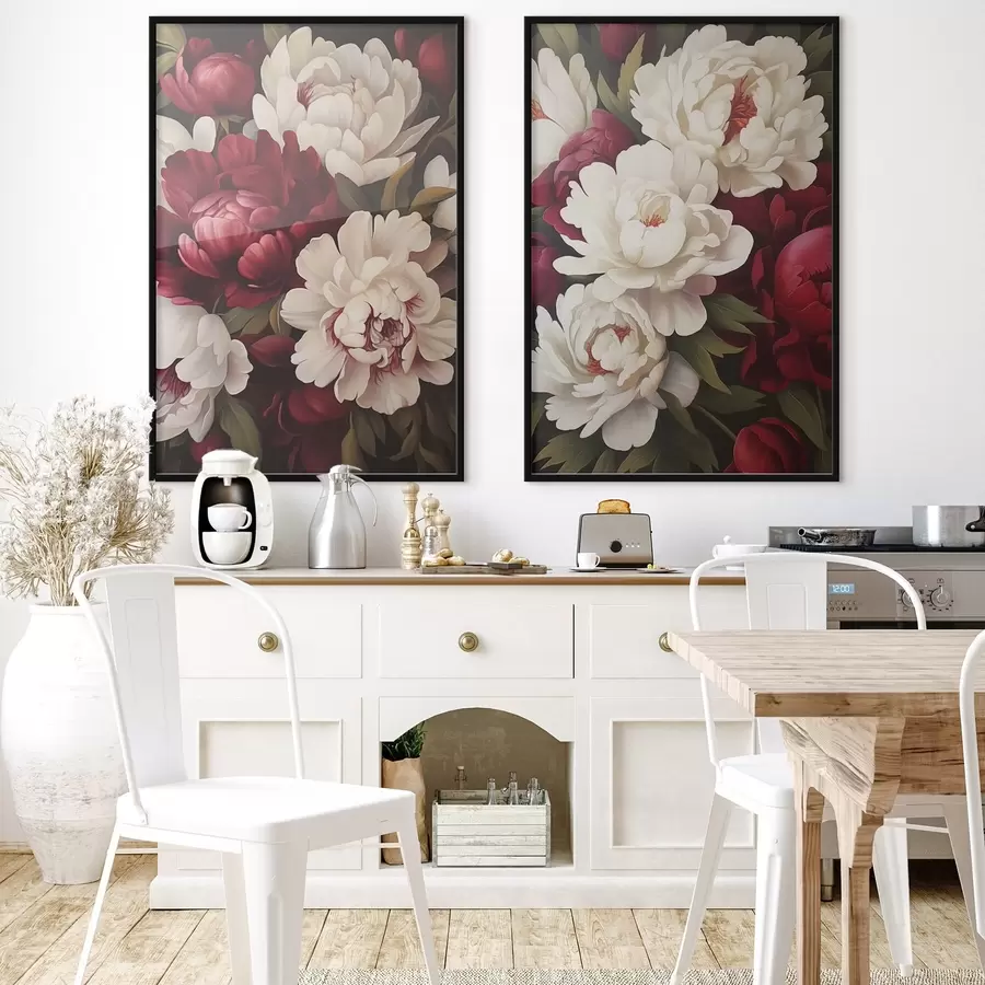 Papier peint Pivoines d00548