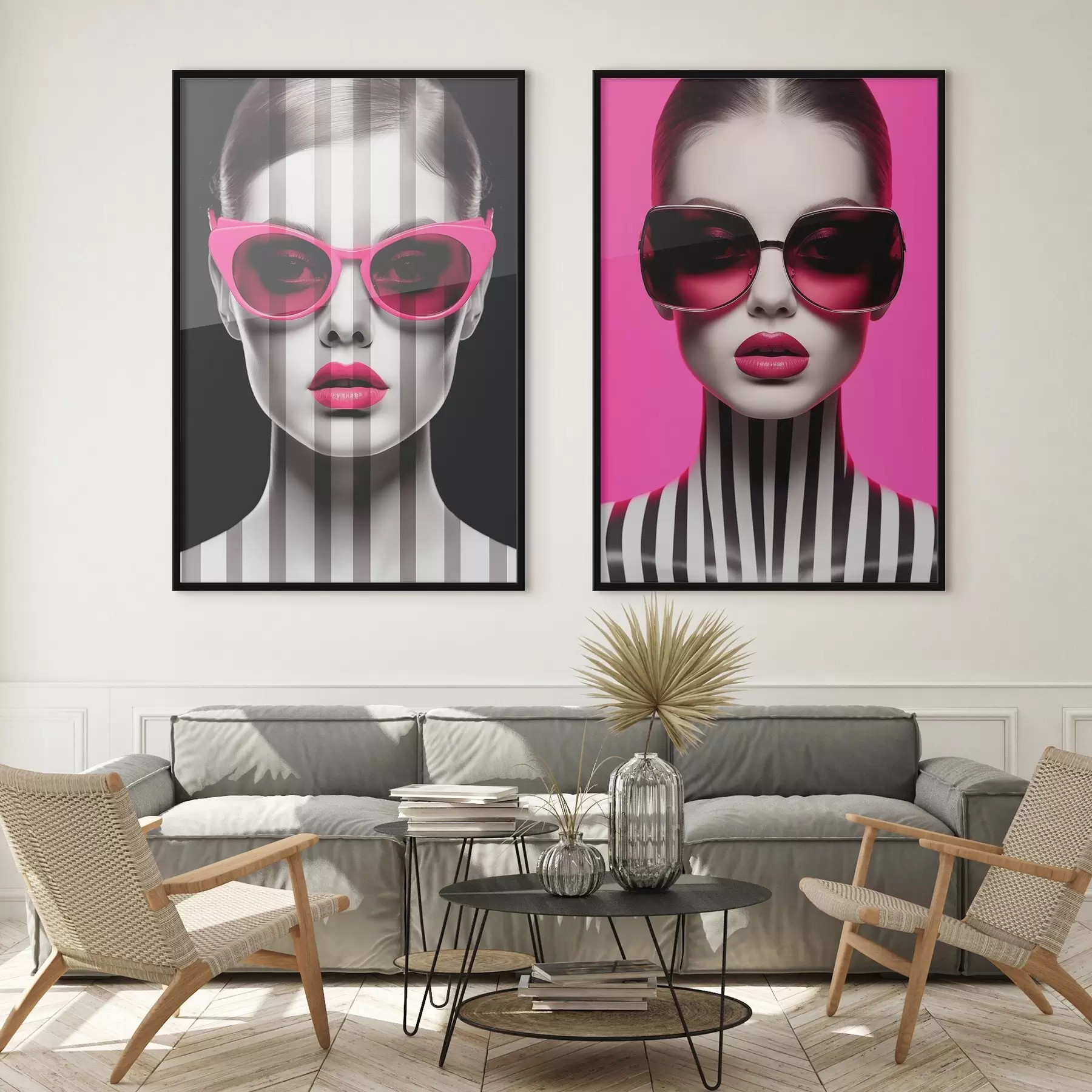 Papier peint Portraits de mode d00583