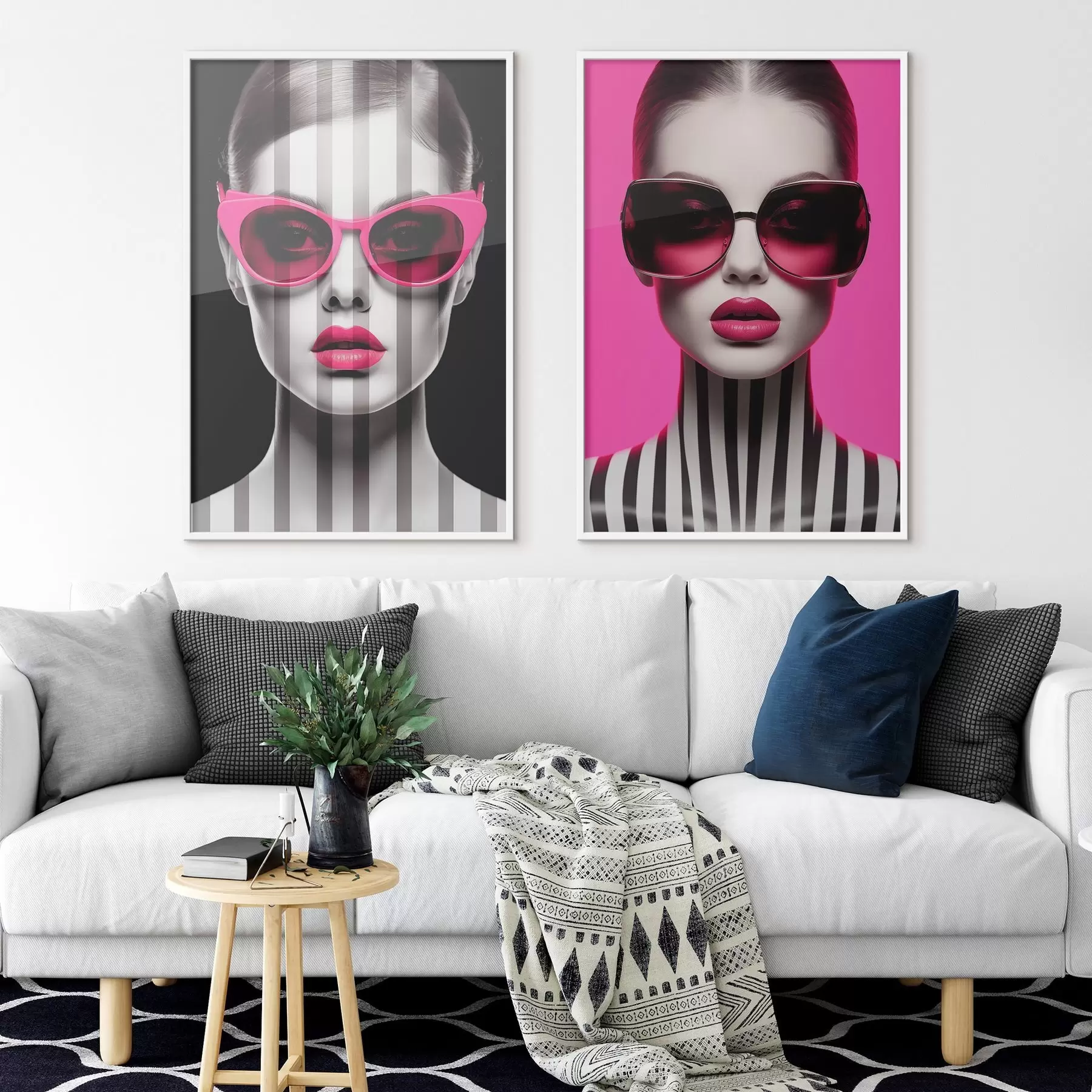 Papier peint Portraits de mode d00583