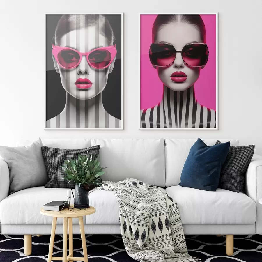 Papier peint Portraits de mode d00583