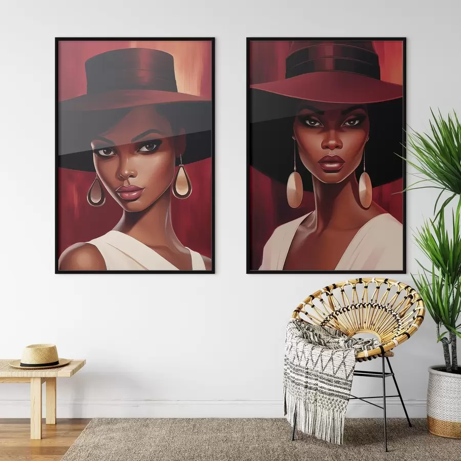 Papier peint Portraits d00585