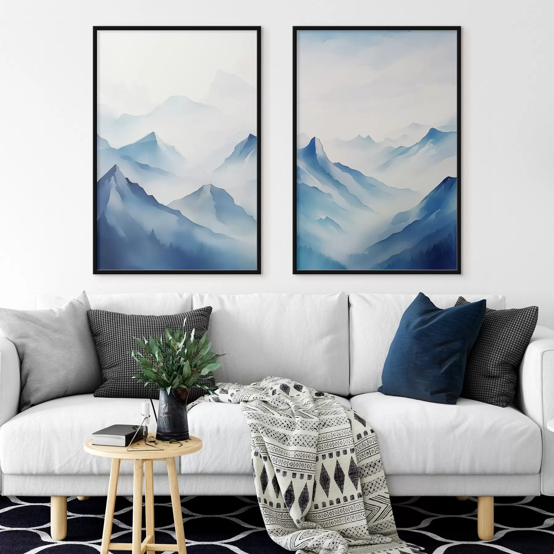 Papier peint Paysage de montagne d00622