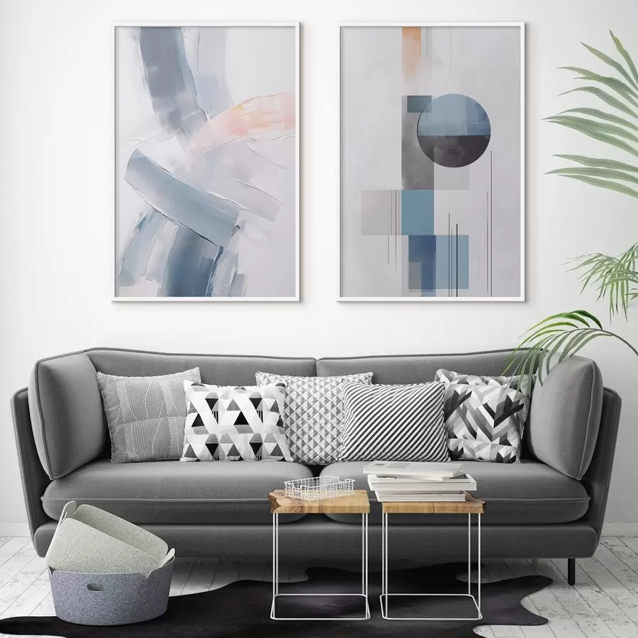 Papier peint Abstraction géométrique d00679