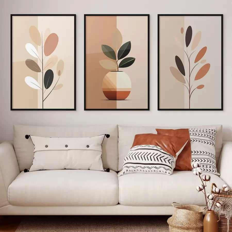 Papier peint Branches abstraites d00759