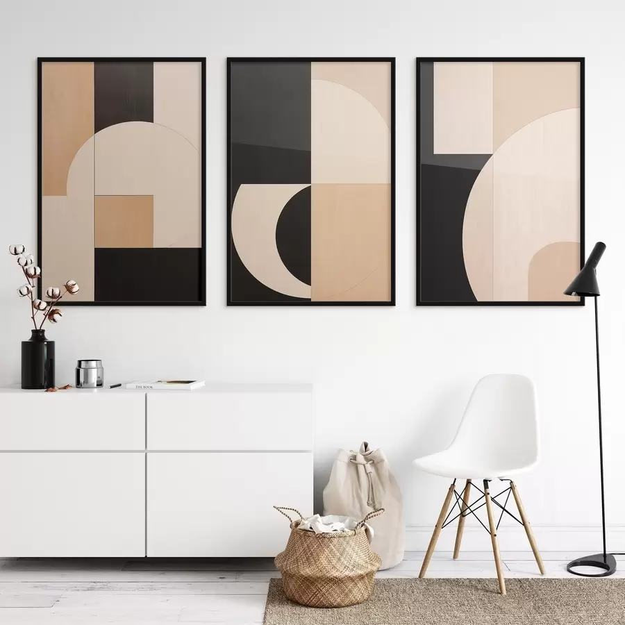 Papier peint Géométrie abstraite d00761