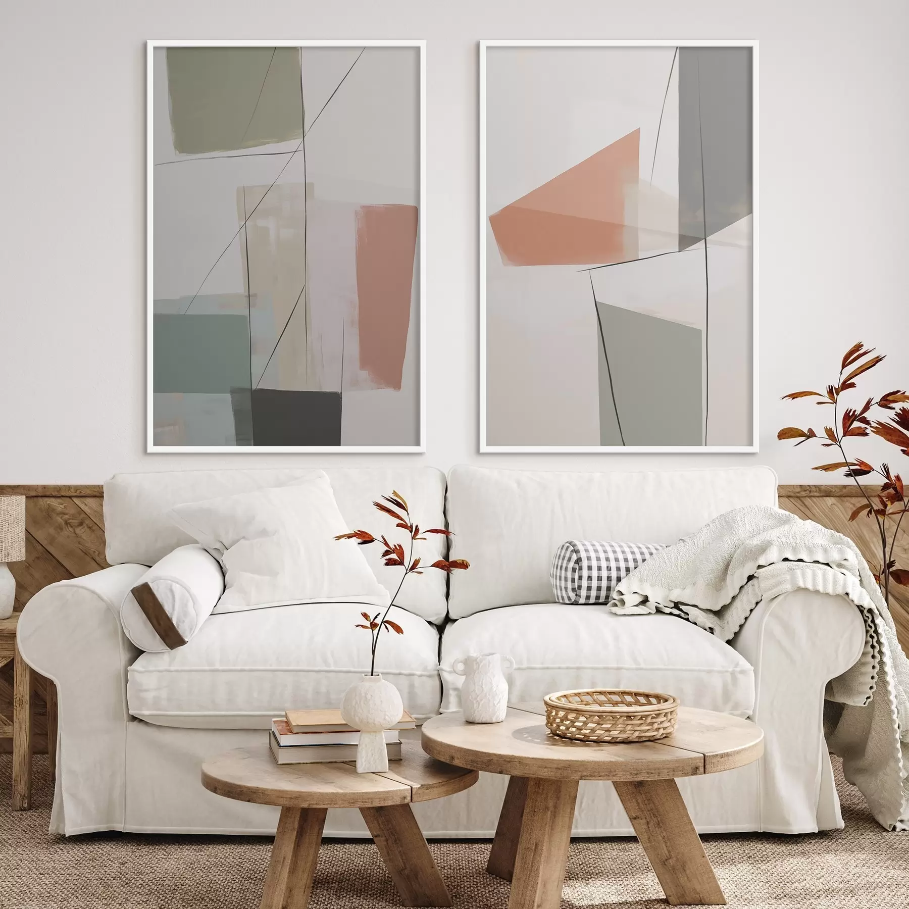 Papier peint Abstraction géométrique d00769