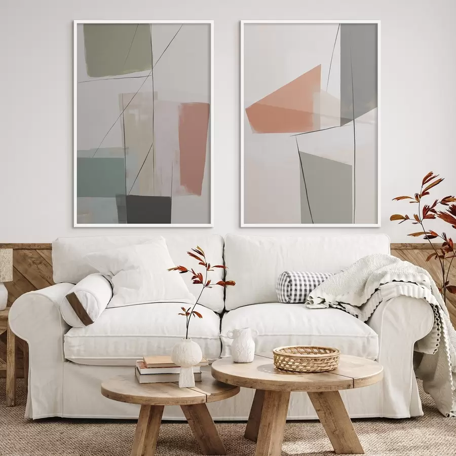 Papier peint Abstraction géométrique d00769