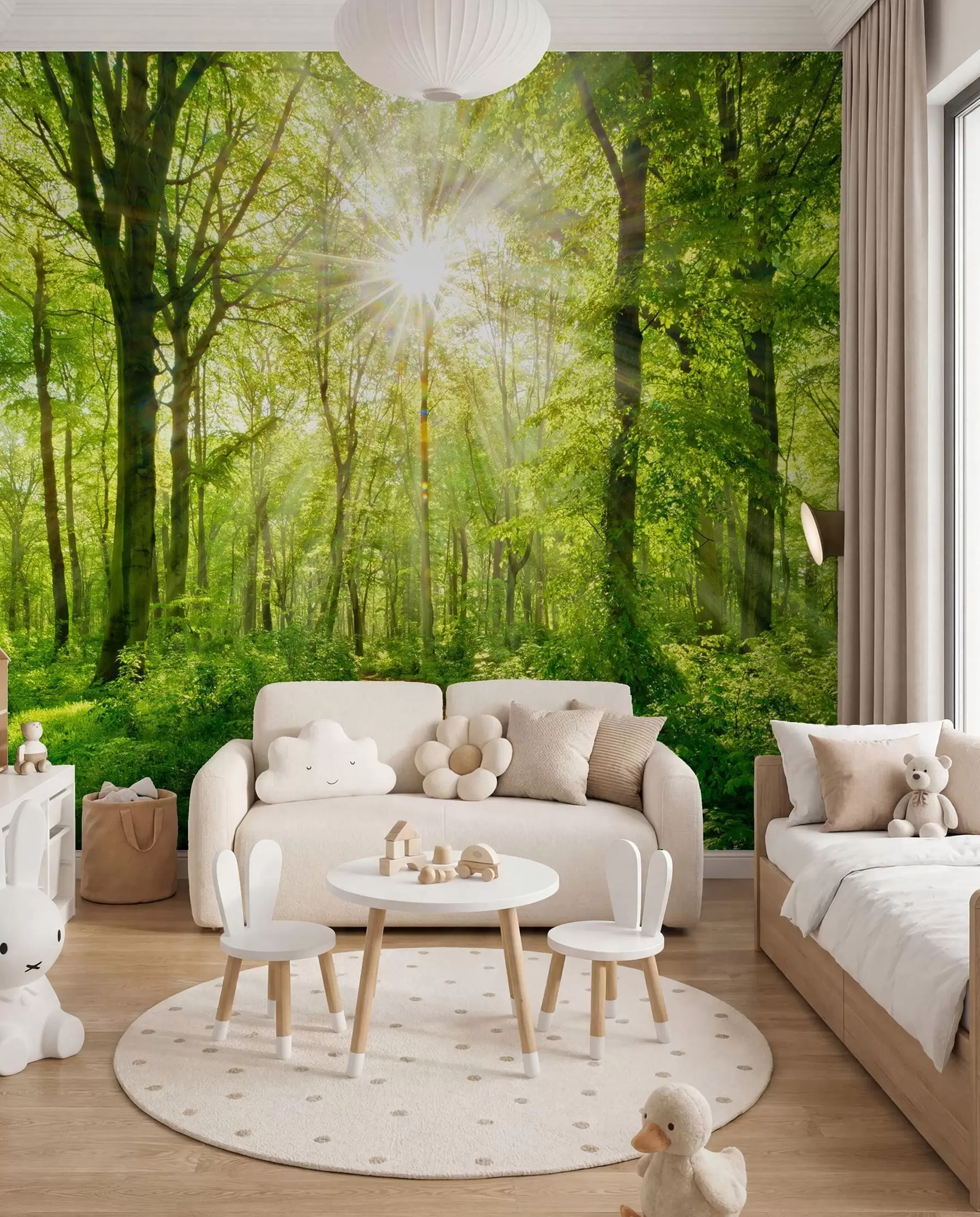 Papier peint Sentier sous les branches u22252