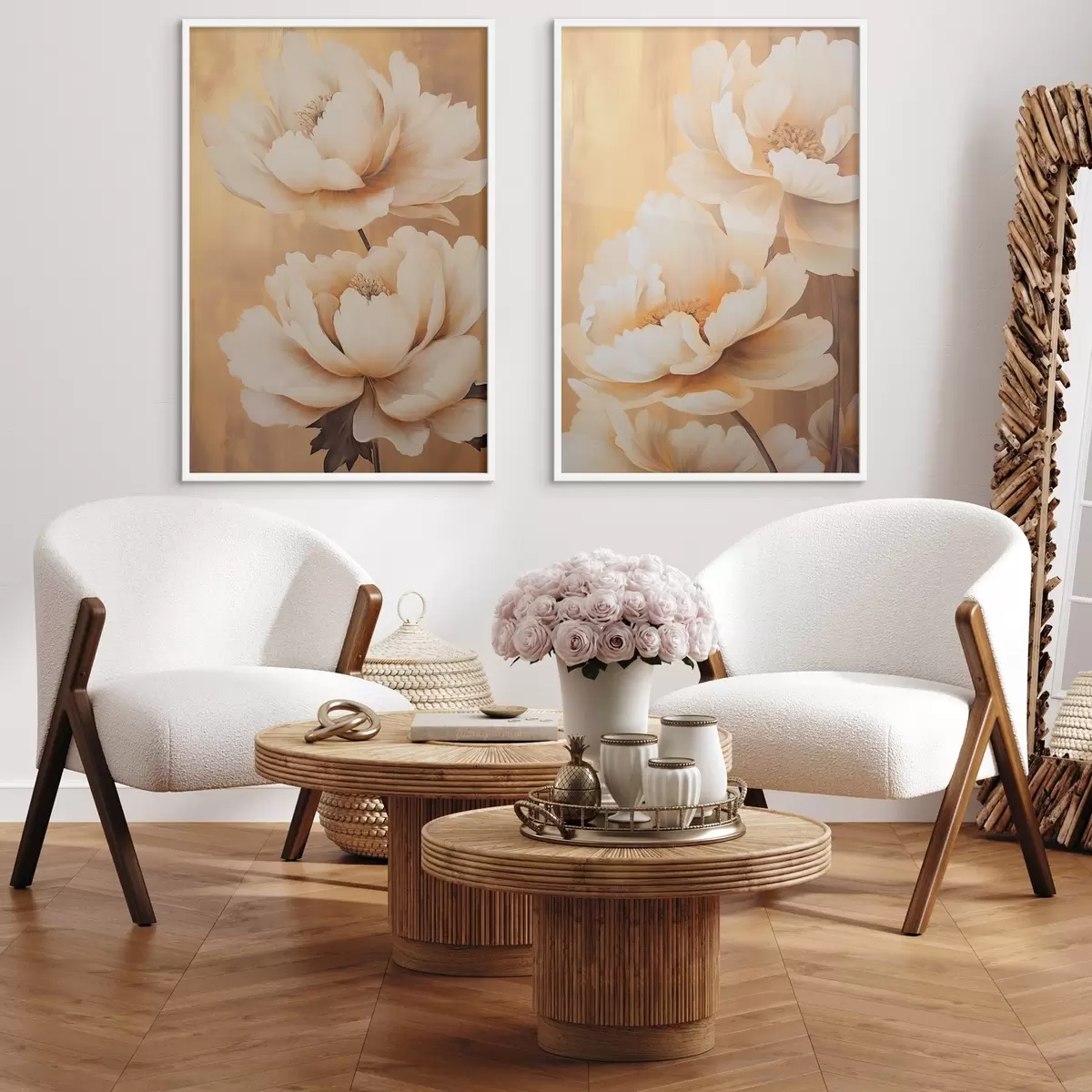 Poster Pivoines d00772