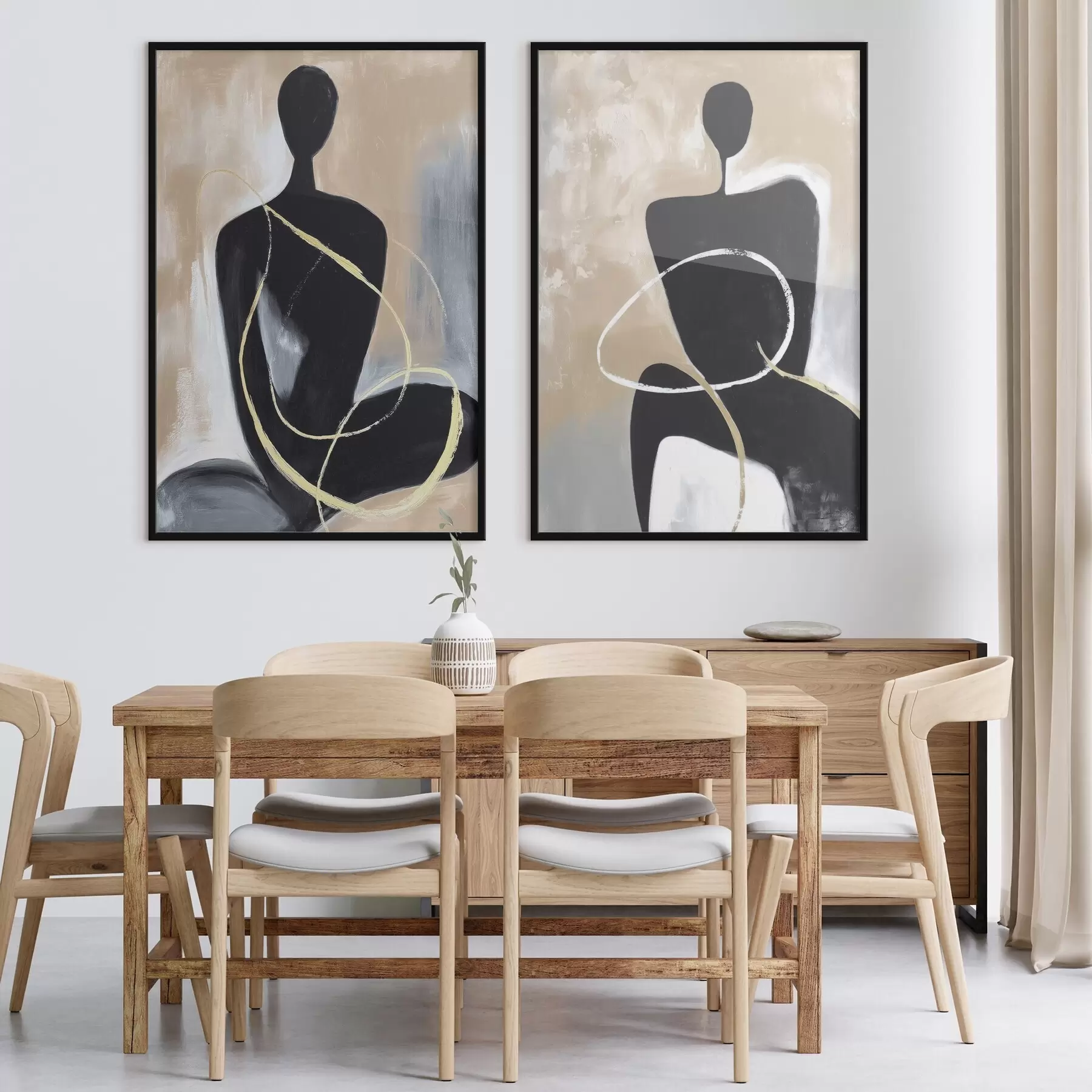 Papier peint Silhouette et sérénade d00719