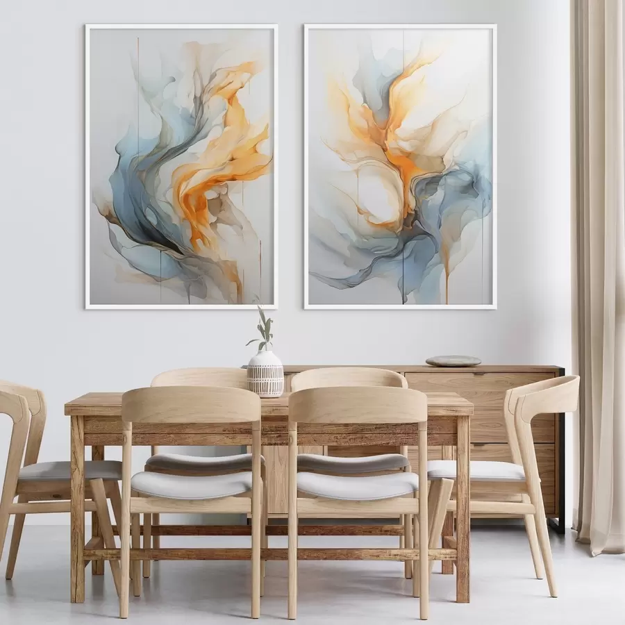 Papier peint Abstraction liquide d00781