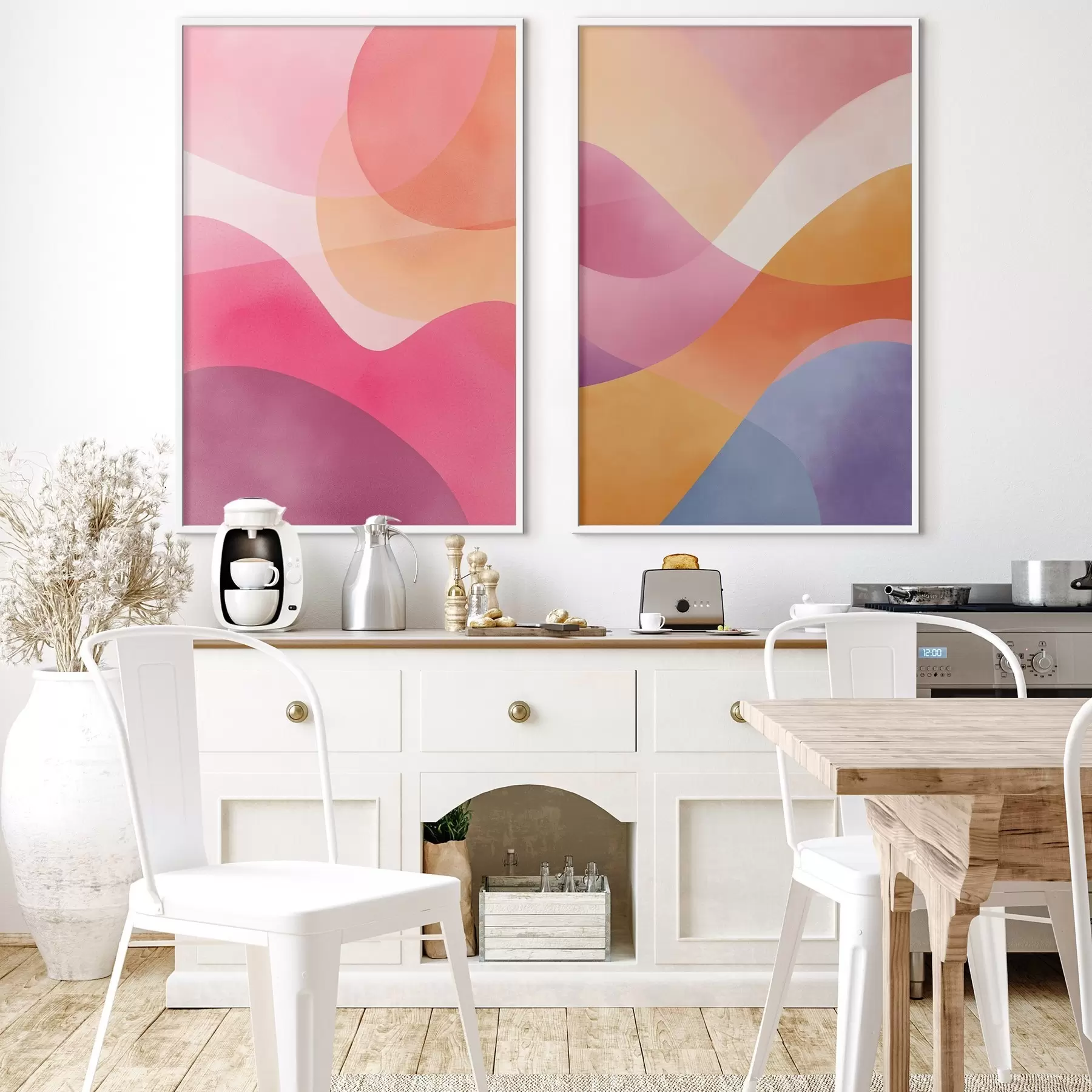 Papier peint Vagues abstraites d00807