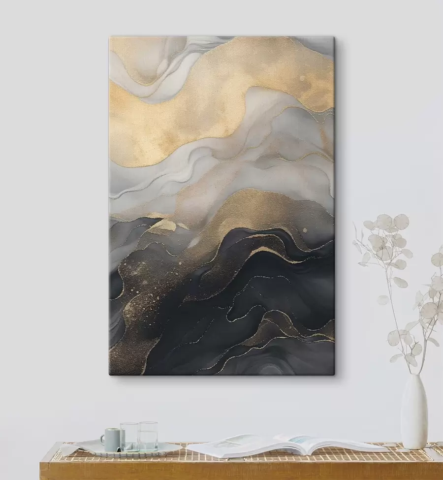 Tableau Fluides abstraits s47451