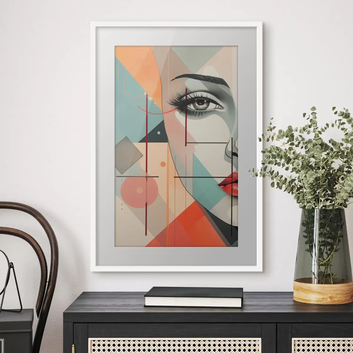 Poster Visage et rythme f47447